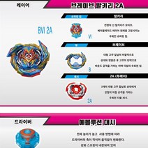 베이의 중심을 낮추어 더욱 단단해져 공격력과 회전력이 한층 더진화 슈퍼킹 블레이브 발키리