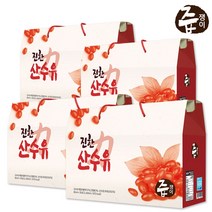 즙쟁이 산수유즙 4박스 120포