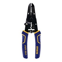 어윈 툴IRWIN TOOLS IRWIN VISE-GRIP 와이어 스트리핑 도구 커터 17.8cm7인치 2078317 블루 619465, Cutter only, 1개
