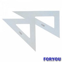 ForU925 삼각자 10개 자 템플릿 디인 사무용품 제도용품