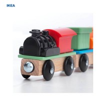 이케아 LILLABO 기차세트3종 원목기차놀이 30320095, 원목