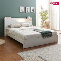[에넥스] 젠더 LED 일반형 침대(Q)-매트리스제외