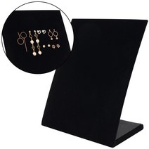 고급 귀걸이 벨벳갑판대 지하상가 악세서리 판매대 노점 백화점