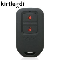 혼다 어코드 Civic 재즈 BRV BR-V HRV 컴팩트 플립 셸 커버 자동차 키 케이스 HR-V131037, black(red button)