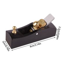 손대패 수동대패 LMDZ 흑단 미니 목공 대패 손 도구 홈 정원 평면 나무 목수 DIY, 01 Type 1