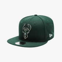뉴에라 [뉴에라][공용]NBA 베이직 밀워키 벅스 스냅백 그린 (70353250)