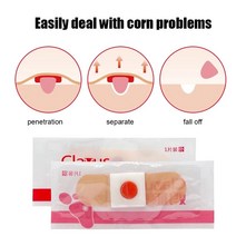 40pcs 전통적인 옥수수 제거 발 관리 의료 고약 발 굳은 살 발바닥 사마귀 고약 건강 통증 완화 패치