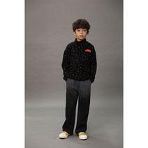 [매직에디션HU]덕콰이어트 DQ34-TS105BK 베이직 폴라 티셔츠 맨투맨 23년 티셔츠 겨울신상 아동복 현대울산