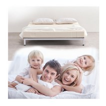 [예작퍼니처] 베트남 접이식 천연 라텍스 110KG 50T 매트 토퍼 SU54