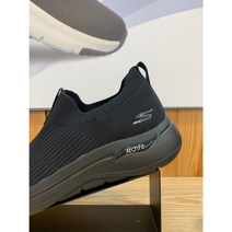 22년형 리오더!! [스케쳐스 2001구로] SP 0MW 22X061 BBK 고워크 아치핏 슬립온 운동화