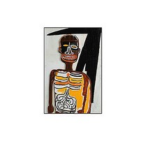 Jean-Michel Basquiat 장 미쉘 바스키아 작품 / 호텔 카페 거실에 걸면 좋은 캔버스 그림액자 08, 우드
