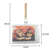 바베큐그릴 롤링 BBQ 캠핑용품 삼겹살 화로대 고기불판 D2 논스틱 바구니 메쉬 매트 고기 야채 스테이크 피크닉 파티 도구 내열성 시트 라이너