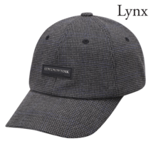 링스골프 링스 남성 하운드 투스 체크 볼캡 L11C3CP605_MG, 사이즈