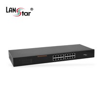 LANstar 16포트 스위칭허브 10 100Mbps LS-S1016