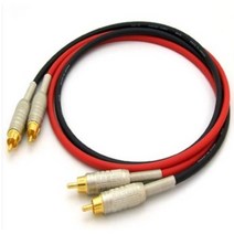 카나레 GS-6 RCA 인터케이블 2개 1조 땜용 10M / 언밸런스