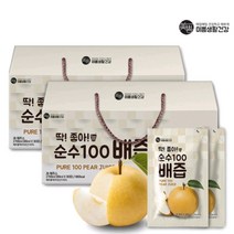 [미쁨생활번강] 딱좋아 순수 100배즙 90ml *100포