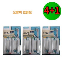 깨끗이덴탈헬스 오랄비 전동칫솔 리필 호환모, 01.BSD 프리시즌클린 미세모 3팩 12개입