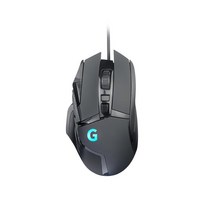 블록 버스터 e스포츠 게임용 마우스 G502 G502pro G608pro G502RGB G403RGB G100_love000201, G502 게이밍 에디션 매트블랙, 매크로 드라이버 7200DPI