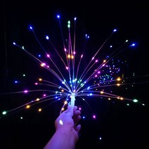 진성 태양광120 LED 불꽃 걸이등 폭죽등, 불꽃 걸이등-백색