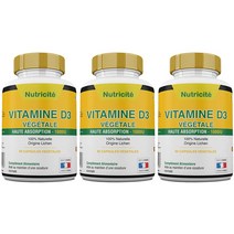 Nutricite Vitamine D3 뉴트리사이트 비타민 D3 1000UI 90캡슐 3팩