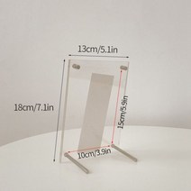 전자액자 led액자 스마트액자 아크릴 사진 프레임 마그네틱 액자 Kpop 아이돌 포토카드 홀더 CD 앨범 프레임 디스플레이 스탠드 데스크탑 장식 아크릴 액자, 그림 쇼로, S3 사진 프레임