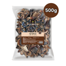 자연산 영지 버섯 절편 영지버섯 슬라이스 절단 500g