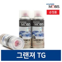 현대모비스 그랜져TG 카페인트 붓 차랑용스프레이 투명 블랙 화이트 1개, 스프레이, 프라이머