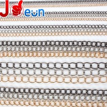 체인 쇠사슬 금속체인 체인줄 메탈체인 체인끈, 34번체인(골드)-1y