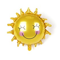 파티짱 은박 호일 모양 생일 웨딩 여름 풍선, 해님 풍선