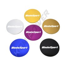 휠 용품 알루미늄 합금 62MM 센터 캡 레이 림 허브 4 개 CE28 TE37 ZE40 VOLK 휠 커버, 08 WEDSSPORT_03 4PCS BLUE