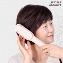 에어브러쉬 에어브러시 스타일링 볼륨 헤어브러쉬 에어스타일러 빗 드라이기 드라이빗, 레츠퀸 AZ-100 블랙