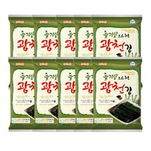 광천 들기름으로 구운 전장김 20g 10봉