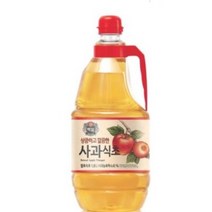 백설 상큼하고 깔끔한 사과식초, 1.8L, 2개