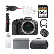 캐논 Canon EOS R10 미러리스 카메라 64GB 가방 화면 보호 필름 - 기본 키트