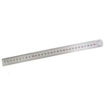 재단 목공 목수 제도용 스탠자 철제자 강철자30cm