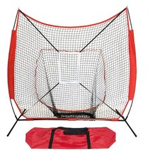 휴대용 야구네트 피칭네트 야구 그물망 야구 피칭배팅네트, 1개