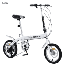 접이식자전거 미니벨로 7단 20인치 미니 접이식 자전거, 화이트 7단 - 20인치