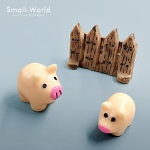 아기자기한 소품 로코코 앤티크 욕실 화장대 미니어처 장난감 미니어쳐 kawaii 코끼리 입상 소 돼지 개구리 오리 고슴도치 거북이 개 고양이 장식 미니 요정 정원 동물 동상
