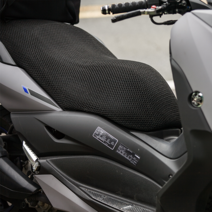 MVP 쿨시트 전차종 오토바이여름시트 개선형안장 쿨메트 3D메쉬 PCX NMAX XMAX, XL, 1개