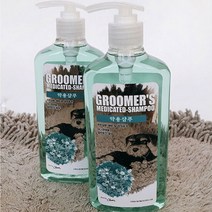 그루머스 벼룩 진드기 약용 샴푸 400ml-더 케이 펫, 색상:공통|사이즈:공통|스타일:공통|사은품:공통