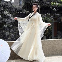 3XL 화려한 여성 무사복 어른 계량 생활 한복 철릭 원피스 사극 드라마 촬영