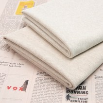 유명한원단 시보리원단 30수 밀라노 시보리 다이마루 원단 오트밀 2종, 오트밀베이지(S육이)