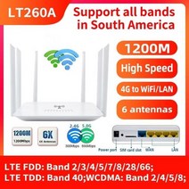 E610 300mbps LTE 모바일 핫스팟 네트워크 무선 모뎀 4G Wifi 라우터 (SIM 카드 슬롯 포함) SMA 외부 안테나 RJ45 WAN/Lan 포트, CHINA_America Version | EU 플러그