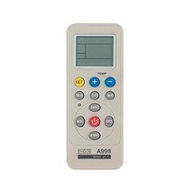 범용 AC 리모컨 캐리어와 호환되는 A/C 리모컨 교체/삼성/켈론/현대/그리스/후나이/다이킨/트레인/도시바/산요/미쓰비시/후지쯔/히타치/하이어/LG/요크/미데아 에어컨