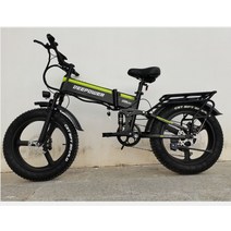 전기 자전거 자토바이 출퇴근 용LAFLY 전기 Bike1000W 17.5Ah 성인 산악 자전거 20 인치 스노우 전자 48V 4, 01 dark green, 01 12.8AH Battery