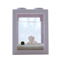 세남자바스켓 국산 마리모 키우기 4구 겨울왕국 DIY 블럭 세트-마리모(소), 피규어 폴라베어+흰색자갈80g