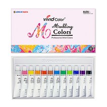 마블링물감 12ml X 12색