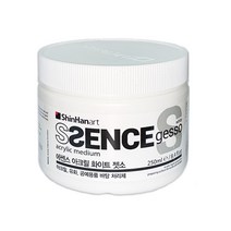 신한 에쎈스 아크릴 젯소 250ml 화이트 화방 유화, 단품