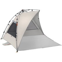 테라네이션 하레코후 플러스 원터치그늘막 - 베이지