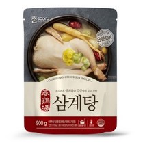 참스토리 삼계탕, 900g, 5개